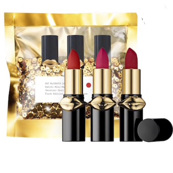 PAT MCGRATH Mini MatteTrance™ Lipstick Trio NEW